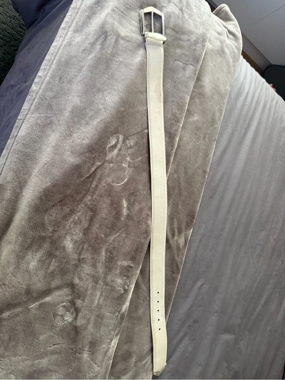 IRO Beige Leather Belt